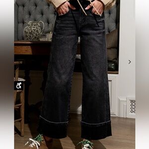 Elegant Black Flare Jeans for Women